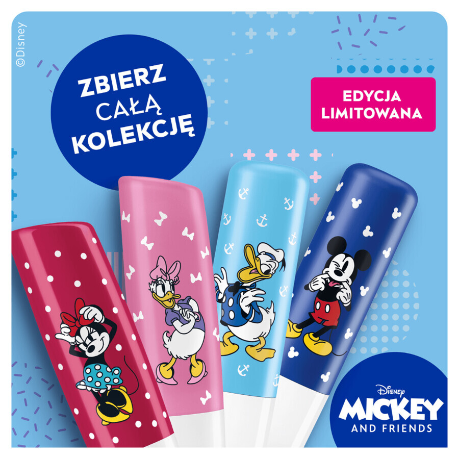 Nivea Daisy Duck, rossetto, cura, Velvet Rose, 4,8 g