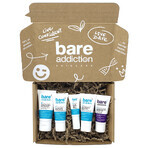 Bare Addiction Clear Skin kit, gel de curățare, 15 ml + ser, 30 ml + cremă de zi, SPF 30, 15 ml + cremă de noapte, 15 ml + gel pentru pete, 8 ml