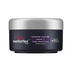 Wella Wellaflex Men, matte styling paste for hair, ultra strong hold, 75 ml