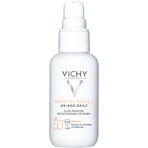 Set Vichy Mineral 89, feuchtigkeitsspendende und revitalisierende Creme, 72h, 50 ml + Capital Soleil UV-Age Daily, Fluid gegen Lichtalterung, SPF 50+, 40 ml + Schminktasche gratis