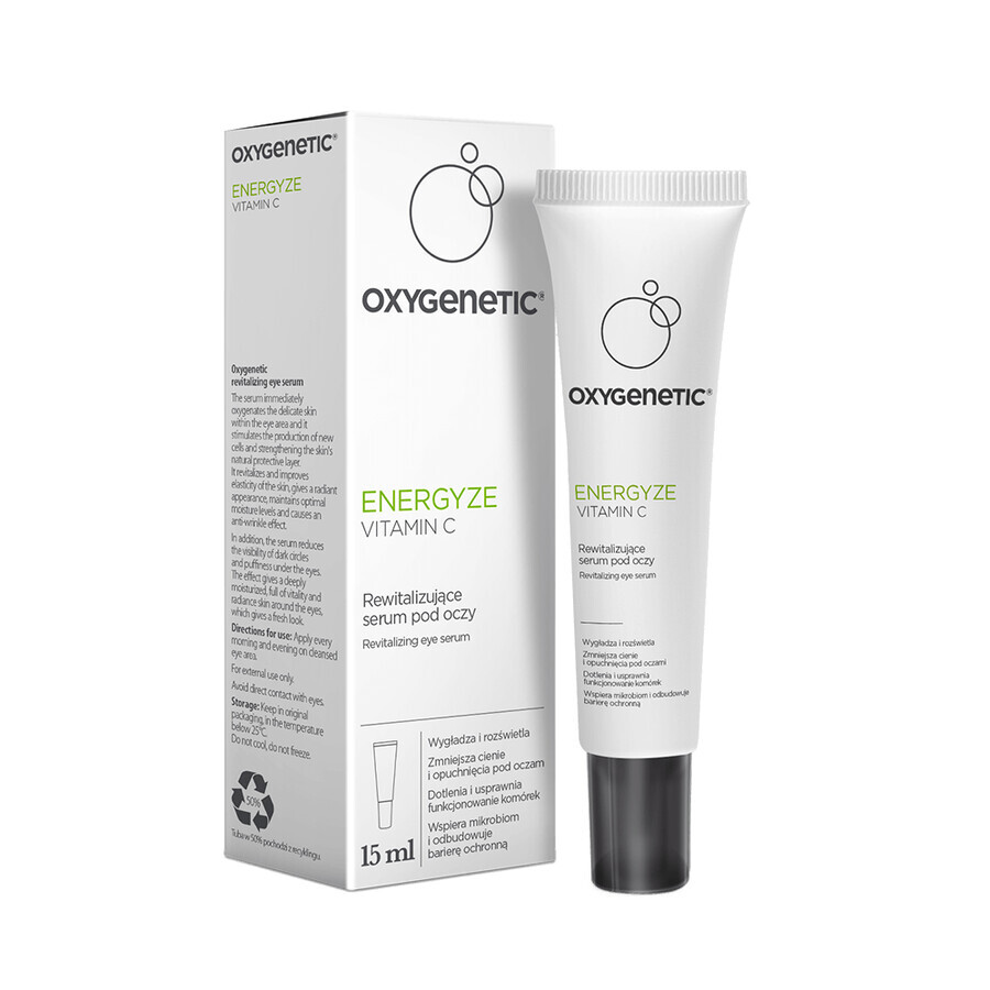 Oxygenetic Energyze Vitamin C, revitalizing eye serum, 15 ml