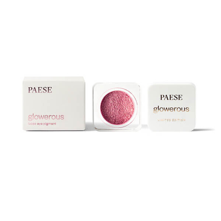 Paese Glowerous Limited Edition, pigment libre pour les yeux, Gold Rose, 1,5 g