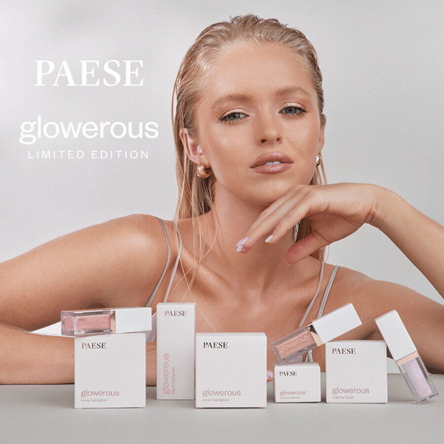 Paese Glowerous Limited Edition Loose Illuminator 01 Rose 5g