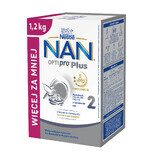 Nestlé NAN Optipro Plus 2 5HM-O, lait de suite pour nourrissons de plus de 6 mois, 1,2 kg