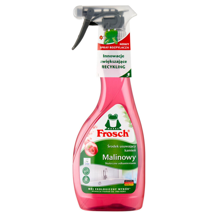 Set Frosch, soluție de îndepărtare a calcarului, 2 x 500 ml + detergent, 2 x 500 ml + detergent de bucătărie, 2 x 500 ml + saci de reciclare, 3 gratuit