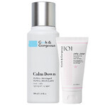 Geek &amp; Gorgeous Calm Down, exfoliante delicado con 4% ácidos PHA + BHA, 100 ml + Jelly Joker, gel limpiador facial delicado, 50 ml gratis