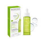 Bioderma Sebium set, sérum suavizante antiedad, 30 ml + fluido micelar para pieles grasas, mixtas y con acné, 250 ml