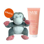 SVR Topialyse Baume Lavant, lotion nettoyante nourrissante pour les peaux très sèches et atopiques, 200 ml + mascotte en peluche gratuite