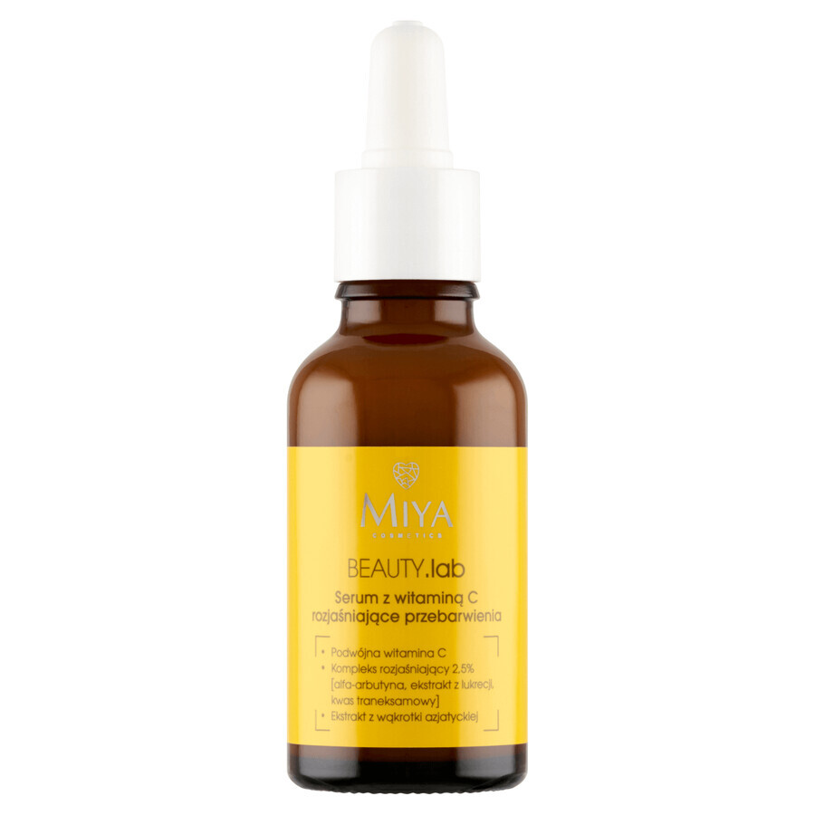 Miya BEAUTY.lab, Siero alla vitamina C per schiarire l'iperpigmentazione, 30 ml