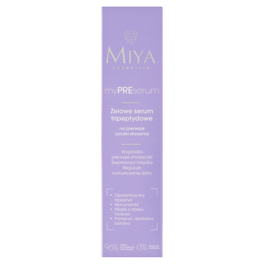 Miya myPREserum, siero gel tripeptidico, 30 ml