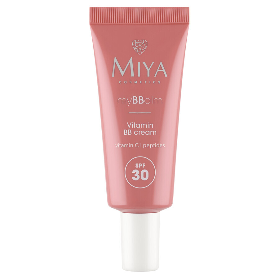 Miya myBBalm, crème BB vitaminée, SPF 30, 01 light, 30 ml