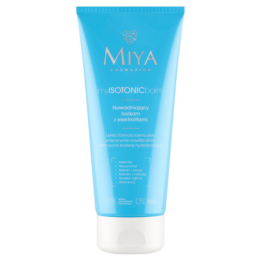 Miya myISOTONICbalm, lotion hydratante avec électrolytes, 200 ml