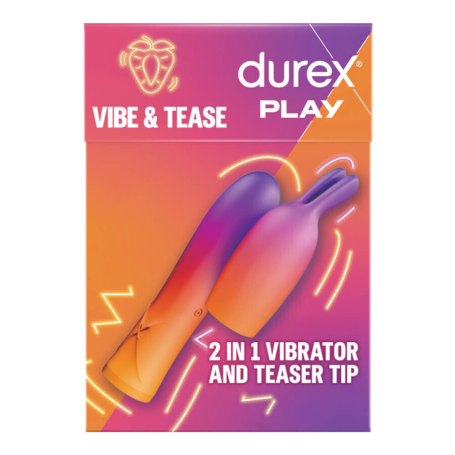 Durex Play Vibe &amp; Tease, un vibrador con punta estimulante 2 en 1