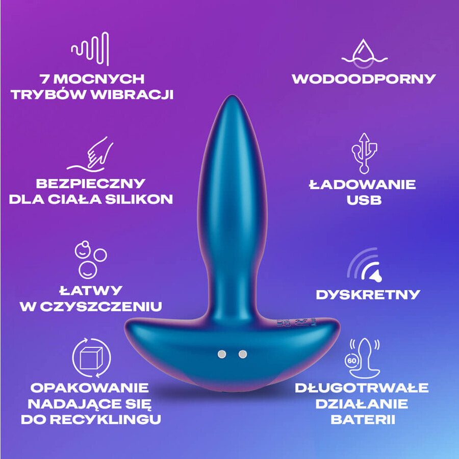 Durex Play Pop &amp; Buzz, vibrating butt plug