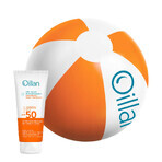 Oillan Sun Protective Face & Body Emulsion SPF 50 100ml + Free Beach Ball