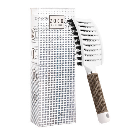 Sister Young, brosse à cheveux, Zoco White, 1 pièce