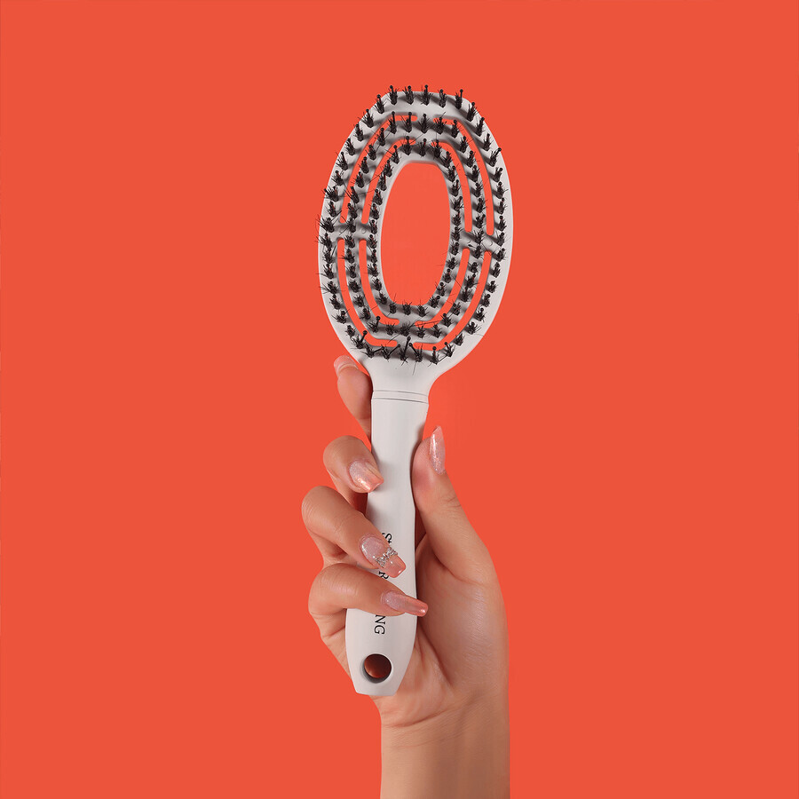 Sister Young, brosse à cheveux, Coco White, 1 pièce