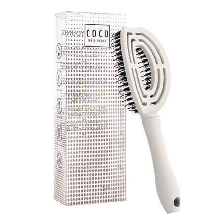 Sister Young, brosse à cheveux, Coco White, 1 pièce