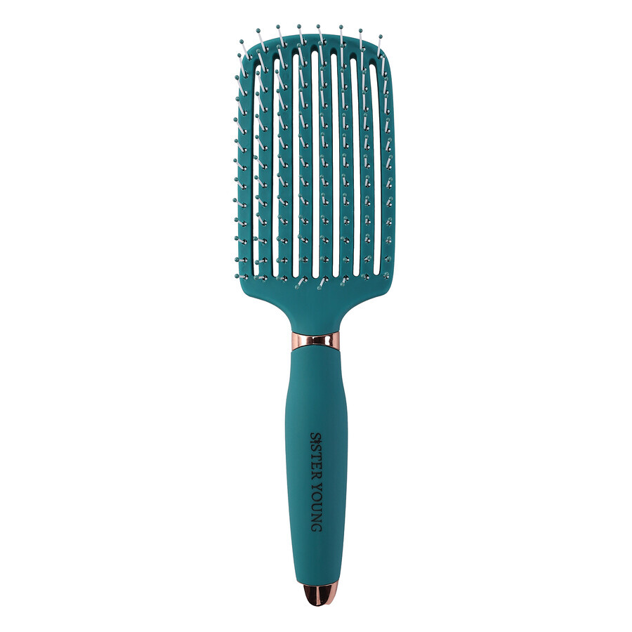 Sister Young, brosse à cheveux, Ovia Green, 1 pièce