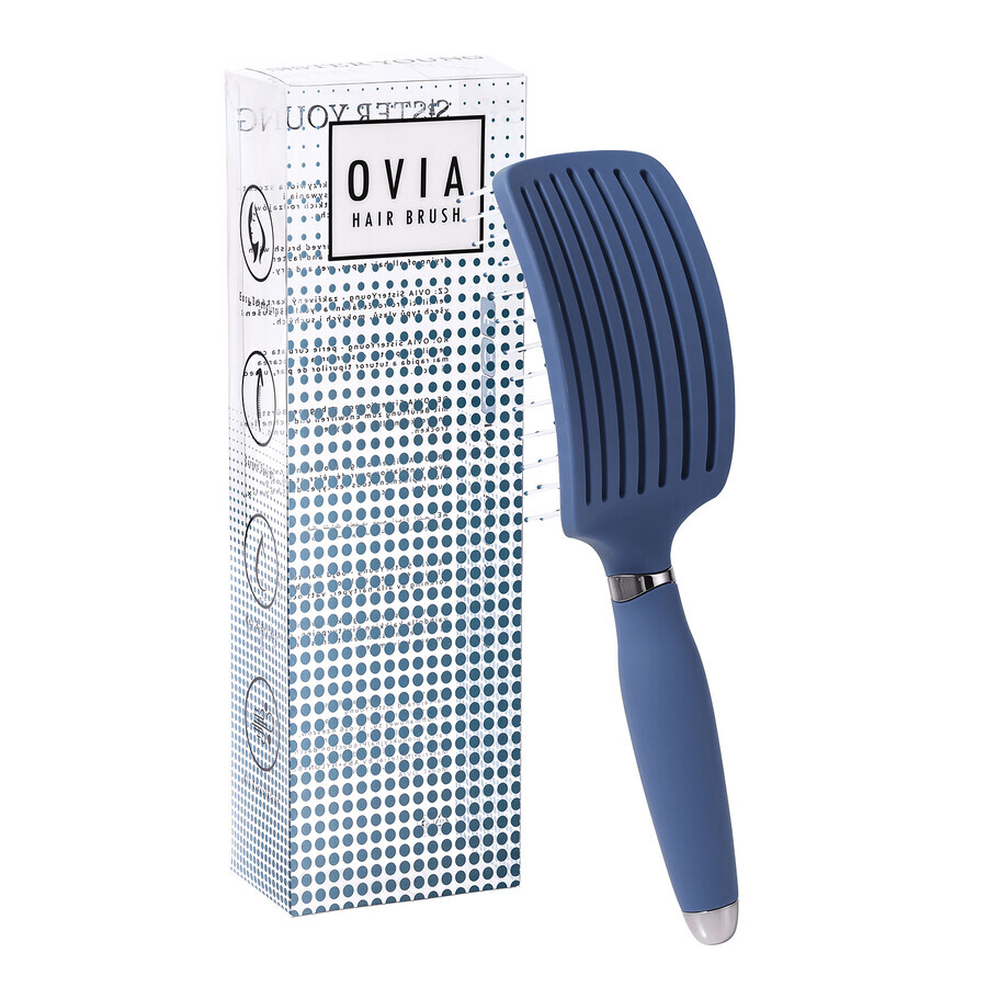 Sister Young, brosse à cheveux, Ovia Blue, 1 pièce