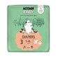 Moomin Baby, couches, taille 3, 5-8 kg, 48 pcs