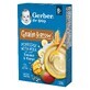 Gerber Grain &amp;amp; Grow Porridge d&#39;avoine et de bl&#233;, banane, mangue, lait, sans sucre ajout&#233;, apr&#232;s 8 mois, 200 g