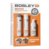 BosleyMD Revive kit for stimulating the growth of colored hair, shampoo, 150ml + conditioner, 150ml + foam, 100ml