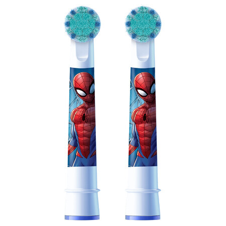 Oral-B Pro Kids Electric Toothbrush Tips Spiderman 3+ Ultra Soft 2 Pack