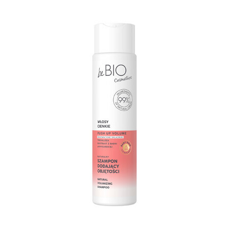 beBIO Cosmetics Baby Hair Complex, natural shampoo for fine hair, adds volume, 300 ml