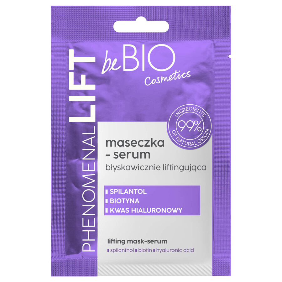 beBIO Phenomenal Lift, masque-sérum liftant, 10 ml