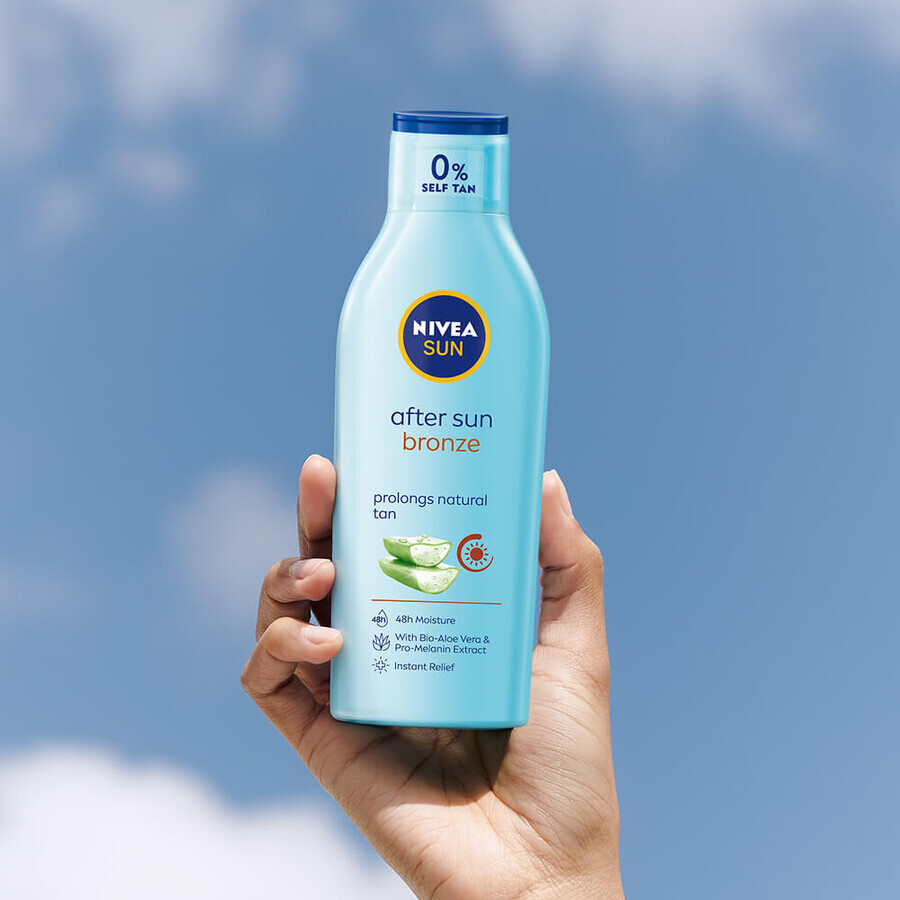 Nivea Sun Kids Protect &amp; Care set, spray de protection pour enfants, SPF 50+, 200 ml + lotion de prolongation après-soleil, 200 ml + lotion de bronzage, SPF 30, 30 ml gratuit