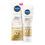 Nivea Sun Luminous 630 set, verfrissende zonnebrandcrème voor het gezicht, SPF 50+, 50 ml + caroteenzonnebrandcrème, SPF 6, 200 ml + gratis rugzakje