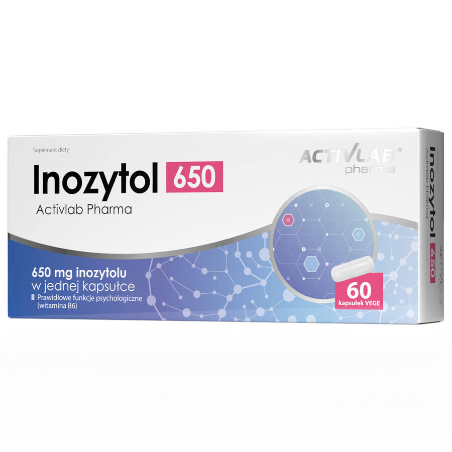 Activlab Pharma Inositol 650, 60 capsule