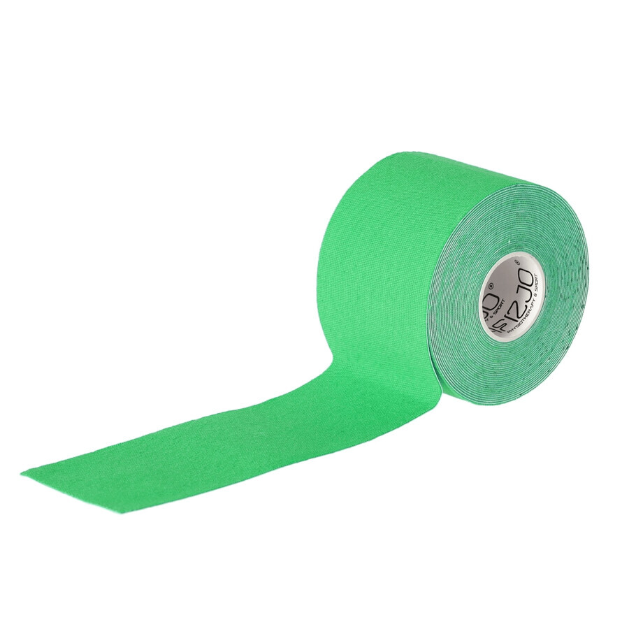 4Fizjo, kinesiotaping tape, green, 5 cm x 5 m