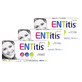 Set ENTitis, pour enfants de plus de 3 ans et adultes, go&#251;t menthe, 3 x 30 pastilles