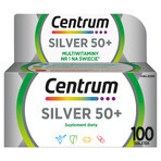 Centrum Silver 50+, 100 comprimés + Centrum Silver 50+, 30 comprimés gratuits