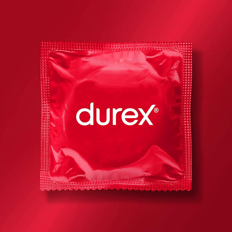 Durex Fetherlite Elite, préservatifs avec plus de lubrifiant, plus fins, 3 pièces