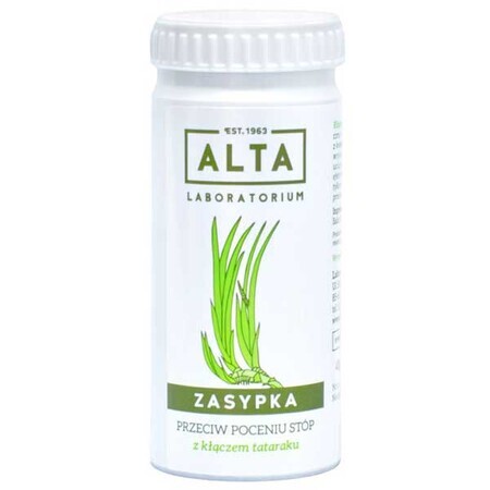 Alta, pommade anti-transpiration pour les pieds, au rhizome de calamus, 40 g