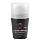 Vichy Homme, roll-on anti-transpirant pour hommes, protection 72 heures, 50 ml