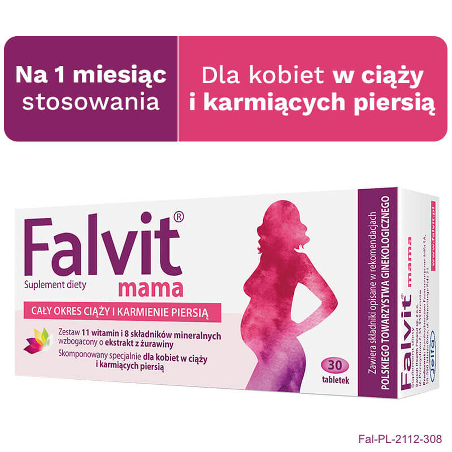 Falvit Mama, 30 compresse