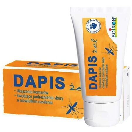 Dapis, gel apaisant pour les piqûres d'insectes pour les adultes et les enfants de plus de 1 an, 40 g