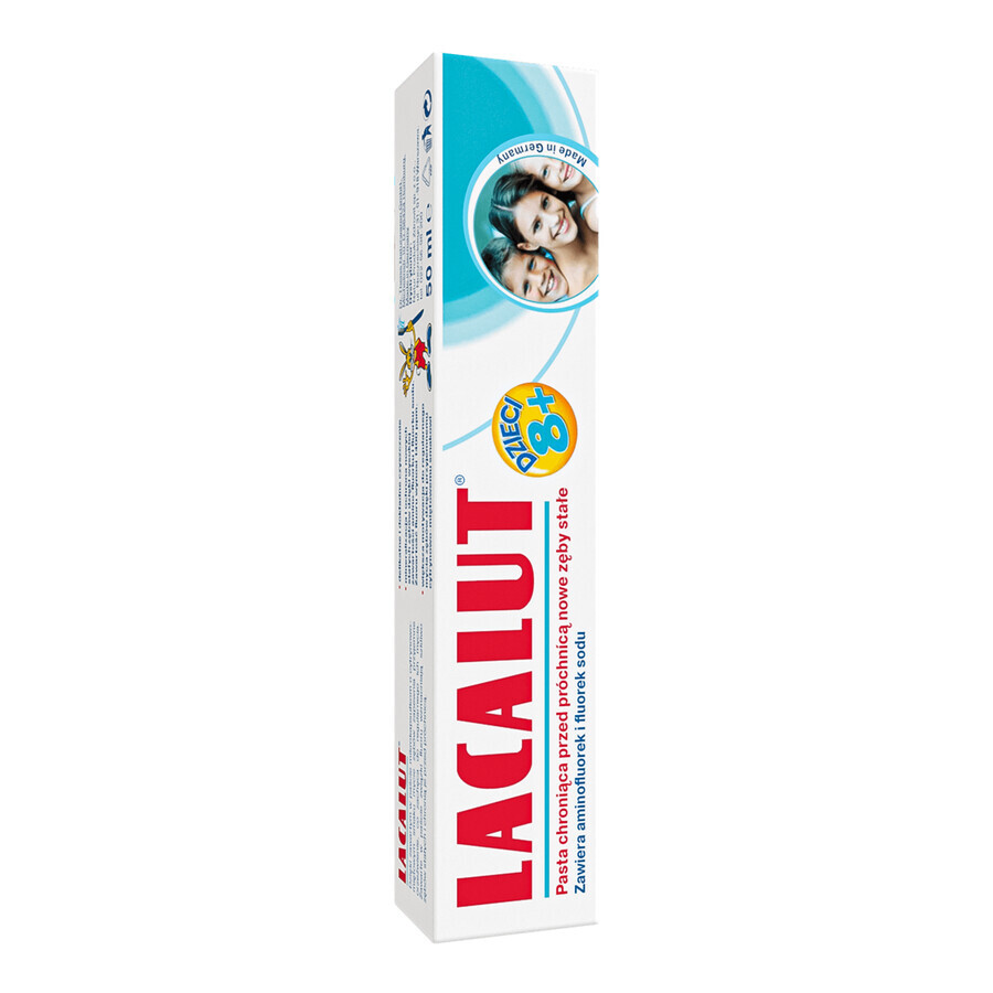 Lacalut, dentifrice pour enfants de plus de 8 ans, 50 ml