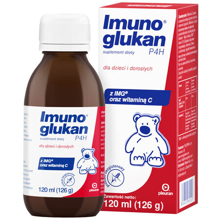 Imunoglukan P4H, sirop pour enfants et adultes, 120 ml