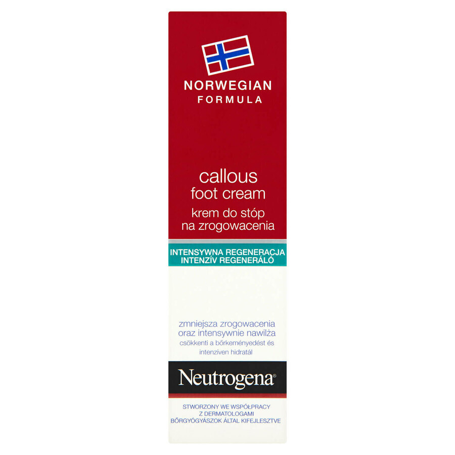 Neutrogena Fórmula Noruega, crema para pies para callos, 50 ml