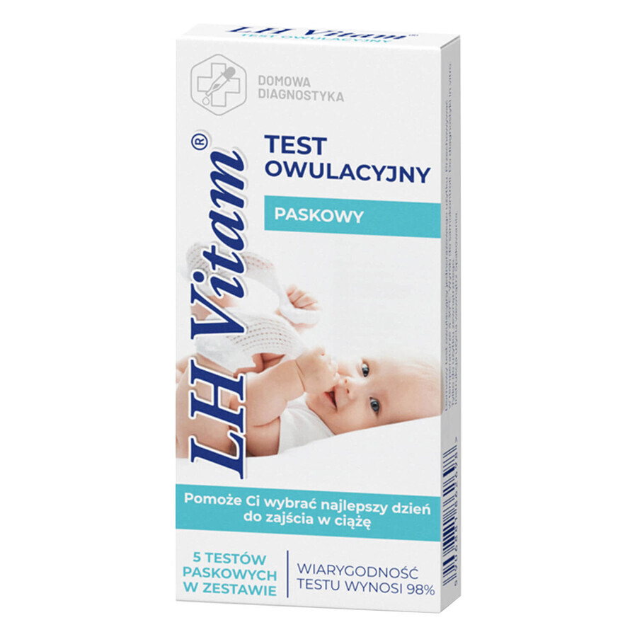 LH Vitam 1, Test d'ovulation, 5 pcs.