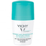 Vichy, roll-on anti-transpirant, traitement anti-transpirant contre la transpiration excessive, 48 h, 50 ml