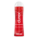 Durex Strawberry, gel intime, fraise, 50 ml