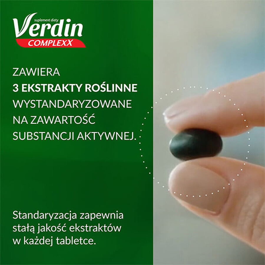 Verdin Complexx, 30 film-coated tablets