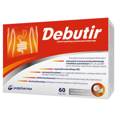 Debutir, 60 gélules