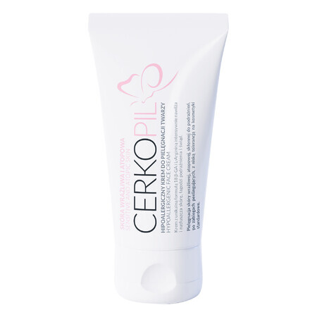 Cerkopil, crème pour le visage, peaux sensibles et atopiques, 50 ml